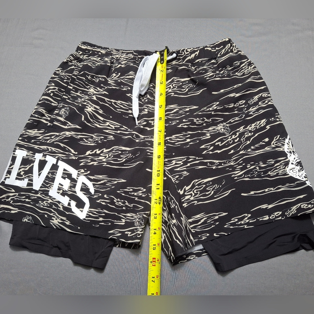 Darc Sport SEAL Shorts Mens Large Black Camo Limited 419/1000 Gym Training Rare - Picture 6 of 7
